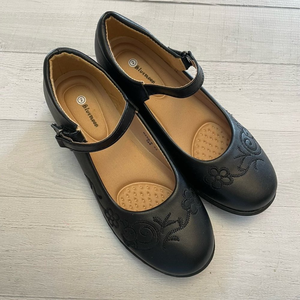 Bluemoon girls‎ black maryjane shoes size 2